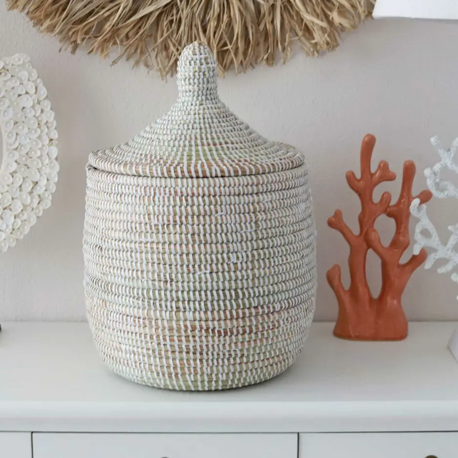 Hoher Korb Wohnzimmer deko aufbewahrungskorb Kleinigkeiten verstauen Nützliche Dekoration Stauraum Deko Badezimmer Flur Wohnzimmer Küche Soulbirdee Onlineshop