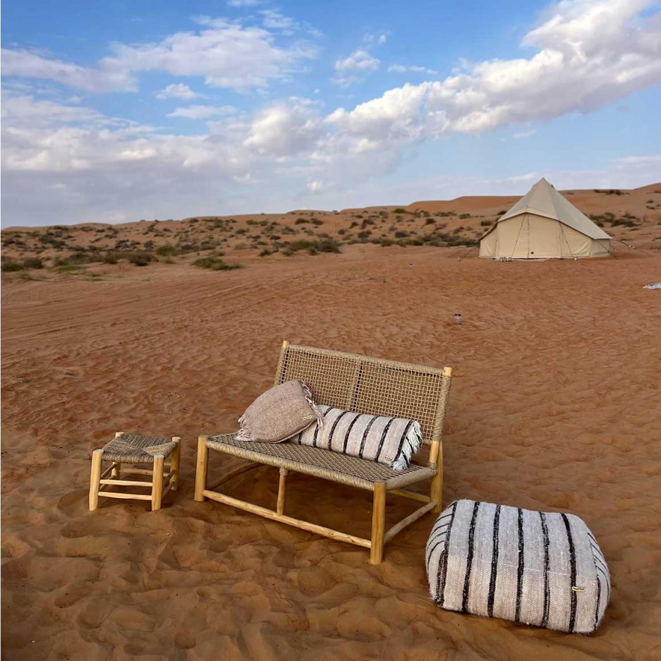 canvas club oman camp soulbirdee onlineshop deko wüstencamp textilien kissen