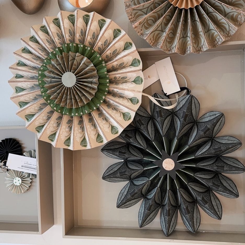 Ornament rosette deko weihnachtsdeko herbstdeko bungalow soulbirdee onlineshop