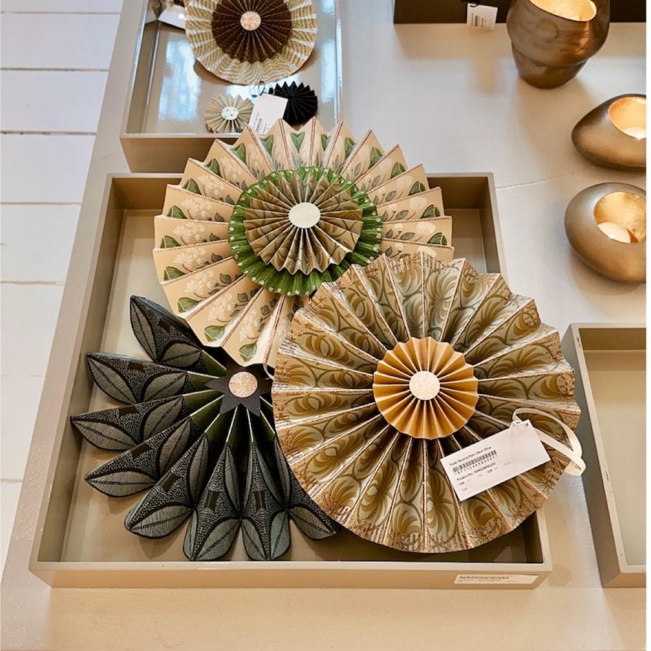 Ornament rosette deko weihnachtsdeko herbstdeko bungalow soulbirdee onlineshop