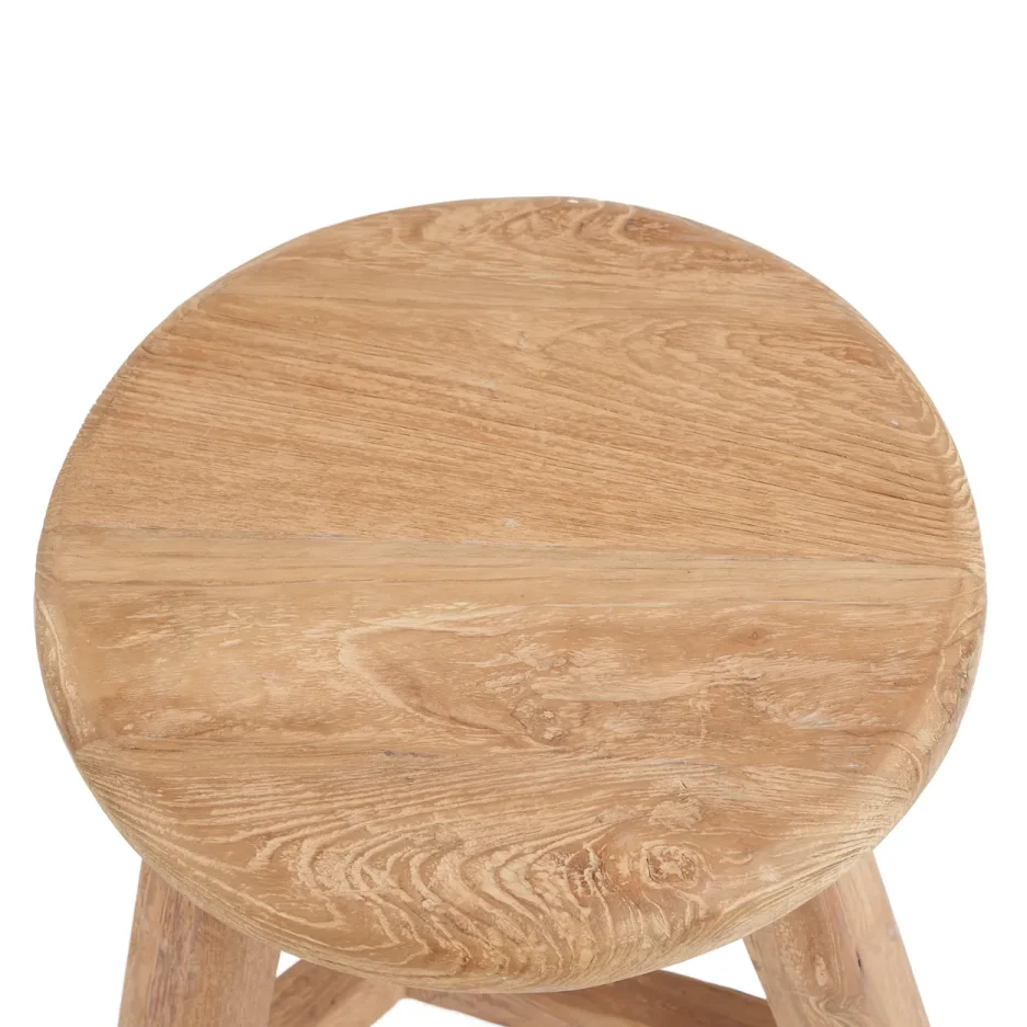 Detail Vintage Holzhocker
