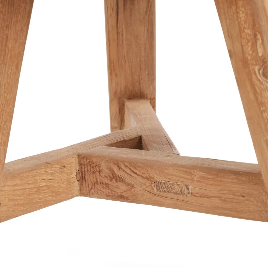 Detail Vintage Holzhocker