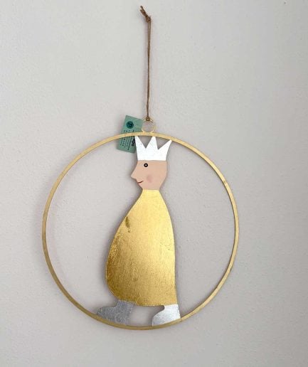 fensterdeko gold dünn könig 30cm soulbirdee onlineshop pape