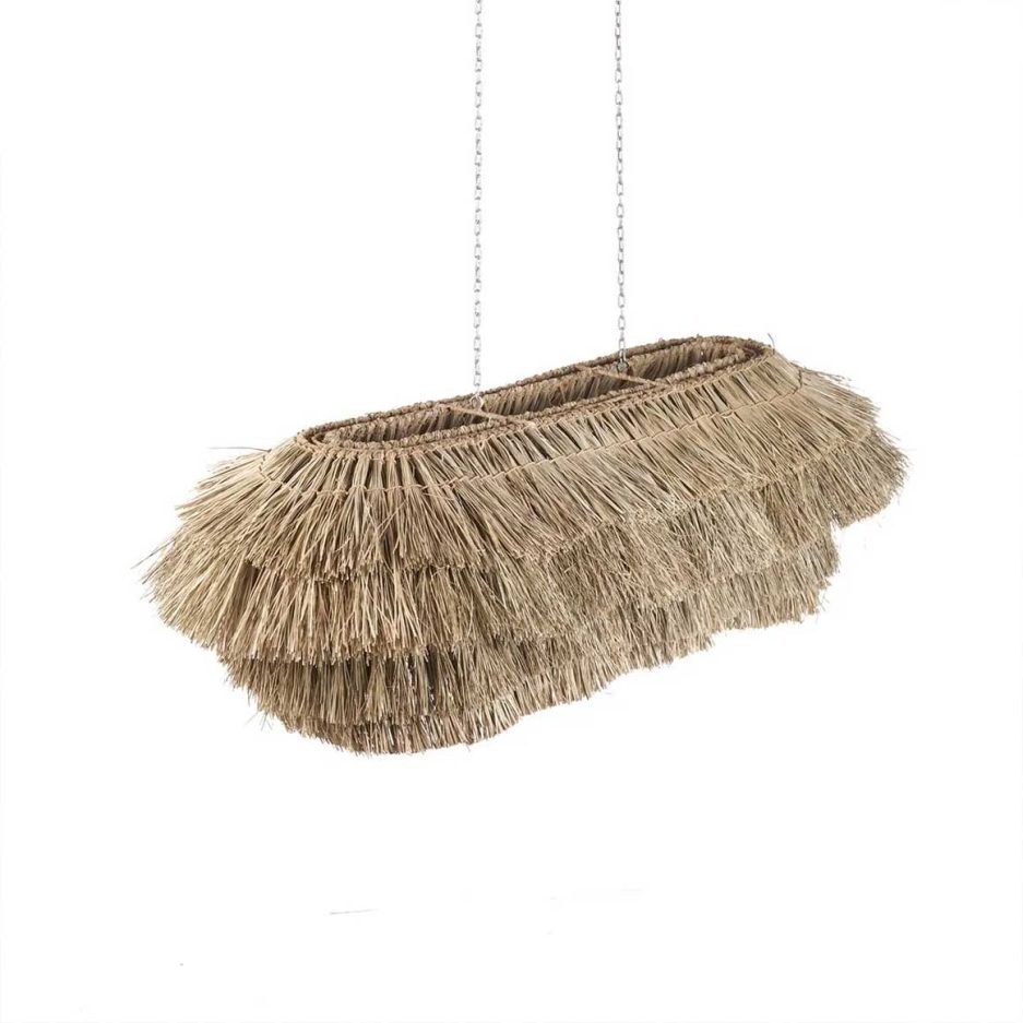 esstischlampe pendelleuchte boho lampe eckig rechteckig lang nyang soulbirdee onlineshop bazar bizar