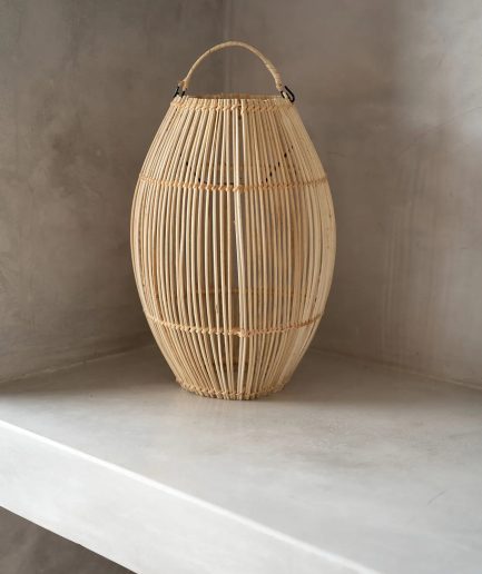 lampenschirm aus rattan zuri rattanleuchte pendelleuchte bodenlampe bazar soulbirdee onlineshop