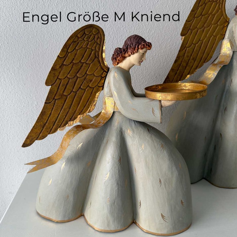 engelfiguren engel kniend vintage landhaus deko soulbirdee onlineshop