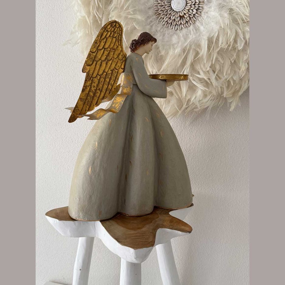 engelfiguren engel kerzendeko meander schutzengel vintage landhaus deko soulbirdee onlineshop