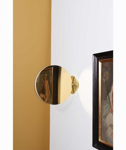 designerlampe wandleuchte led wandlampe gold rund myra Soulbirdee shop baccaris edel hochwertig elegant modern